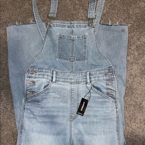 Light Blue Overall Jeans Size 2